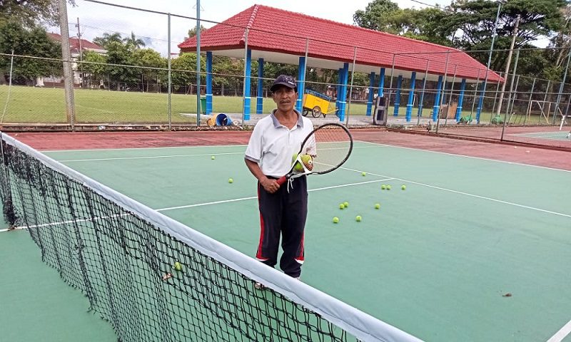 002-Supriono, tenis Segera Digelar, Turnamen Tenis Bergengsi Ajang Reuni Para Veteran