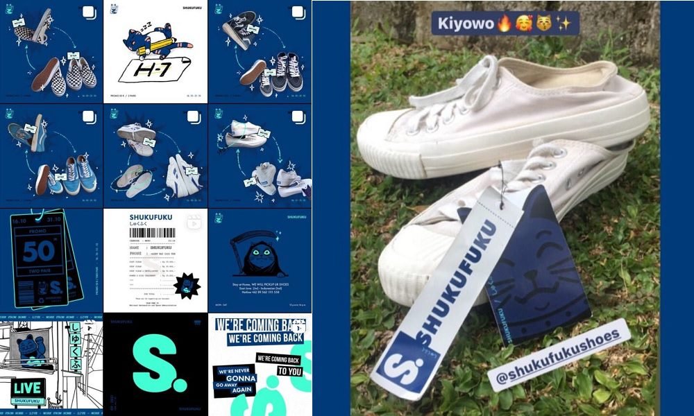 SHUKUFUKU SHOES, JASA CUCI SEPATU RUMAHAN DENGAN BRANDING KUCING YANG UNIK