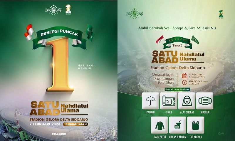 BAWAAN WAJIB JAMAAH DI PUNCAK PERINGATAN 1 ABAD NU, DARI ALAT SHALAT HINGGA TAS KRESEK