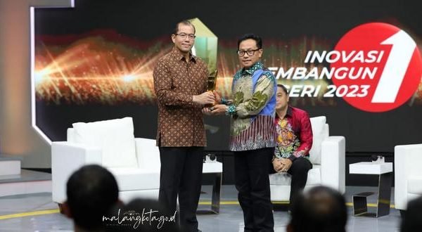 MCC BAWA KOTA MALANG RAIH PENGHARGAAN INOVASI MEMBANGUN NEGERI 2023