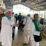 HINDARI TERJEBAK KEMACETAN DI JALAN, SEBAGIAN JAMAAH PILIH PULANG NAIK KERETA API