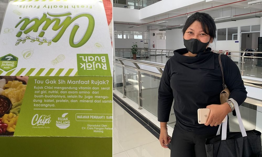 YANG SEGAR-SEGAR, RUJAK BUAH CHIXI TAMPOMAS MALANG