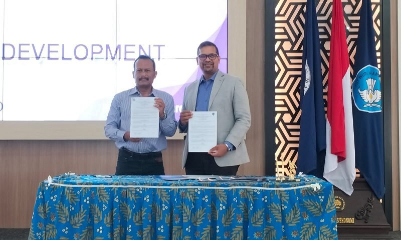 PERLUAS JARINGAN INTERNASIONAL, FEB UM TANDATANGANI KESEPAKATAN DENGAN SAGA UNIVERSITY HONJO CAMPUS JEPANG