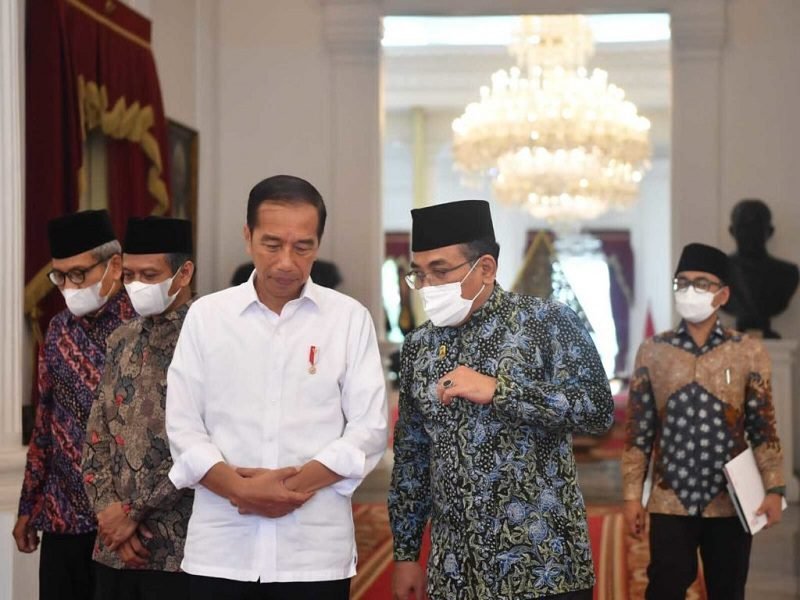 PRESIDEN JOKOWI TERIMA KETUA UMUM PBNU