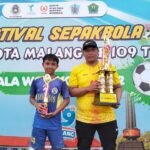 AZKA FIROZ ADDZIKRI, PEMAIN TERBAIK FESTIVAL SEPAKBOLA U-12 WALIKOTA CUP 2023