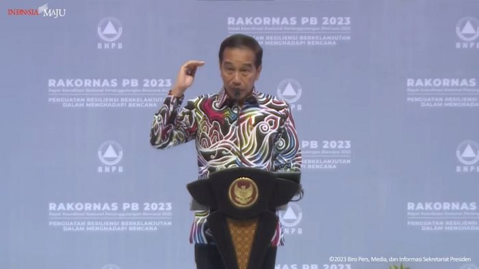 PRESIDEN MINTA PEMDA MASUKKAN RESIKO BENCANA DALAM PERENCANAAN PEMBANGUNAN