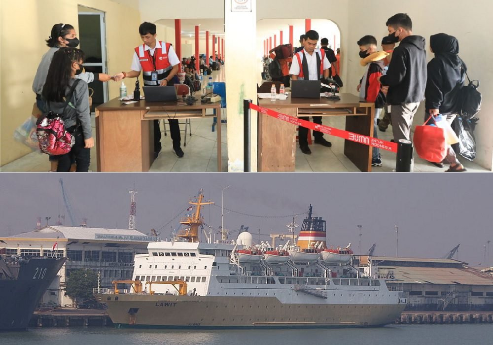 PERSIAPAN ANGKUTAN LEBARAN 2023, PELNI PERKETAT PENGAWASAN BARANG BAWAAN PENUMPANG