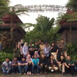 KEMITRAAN BANTU PETANI. PT. Winmar, Bayer, Prisma dan Bank Mandiri bermitra untuk memfasilitasi para petani jagung di Desa Pandanmulyo, Kecamatan Tajinan, Kabupaten Malang. Foto: Yusrir Roisati