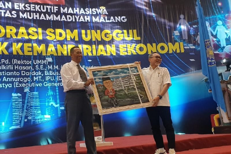 GELAR TALK SHOW EKONOMI, UMM HADIRKAN MENTERI PERDAGANGAN