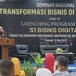 SIAPKAN ENTREPREUNER DIGITAL, UWG LAUNCHING PRODI S1 BISNIS DIGITAL