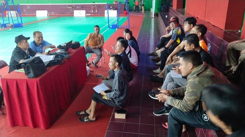 HADIRI TECHNICAL MEETING, BELASAN KLUB BADMINTON KOTA MALANG SIAP BERTANDING DI KEJURKOT 2023