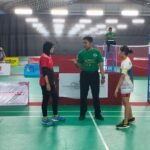 MENANG TELAK, PLATINUM SINGKIRKAN BAT DI BABAK PENYISIHAN TUNGGAL REMAJA PUTRI KEJURKOT 2023