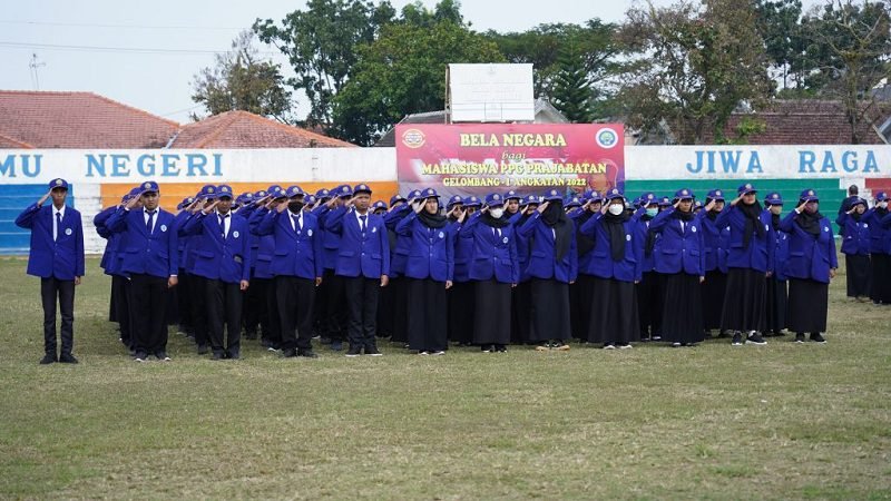 CETAK GURU BERAKHLAK PANCASILA, UM GELAR DIKLAT BELA NEGARA