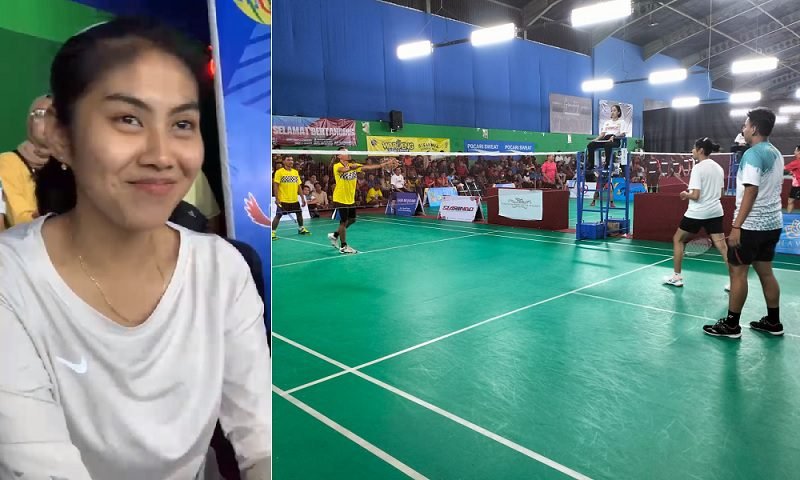 ROSSA DWI TURUT ANTAR ARJOSARI JUARA TURNAMEN BULU TANGKIS ANTAR KELURAHAN