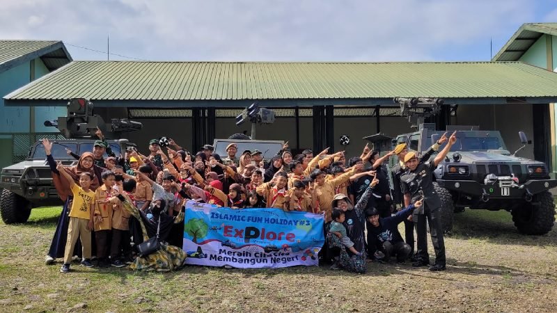 KENALKAN BERBAGAI PROFESI SEJAK USIA DINI, BOYANG KREASI GELAR ISLAMIC FUN HOLIDAY