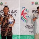 DUA PEGIAT PORGASI KOTA MALANG SUMBANG MEDALI DI FORNAS 2023