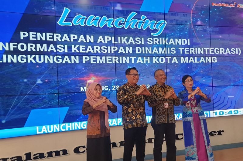 WAWALI MALANG LAUNCHING PENERAPAN APLIKASI SRIKANDI