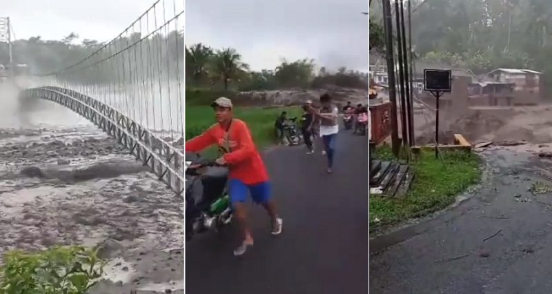 BANJIR BANDANG TERJANG PERBATASAN MALANG-LUMAJANG