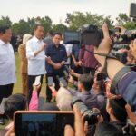 PRESIDEN JOKOWI HADIRI PASAR RAKYAT DI RAMPAL
