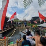 MERIAHKAN AGUSTUSAN, LOMBA JEMBATAN ANCOL DI SIDOMULYO BATU