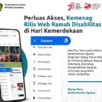 PERLUAS AKSES, KEMENAG RILIS WEB RAMAH DISABILITAS DI HARI KEMERDEKAAN