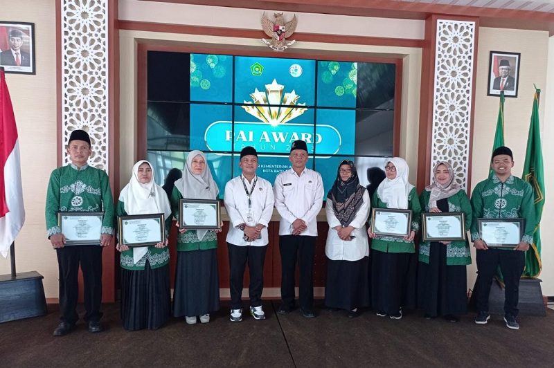 DORONG KAPASITAS PENYULUH AGAMA, KEMENAG BATU ADAKAN PAI AWARD 2023