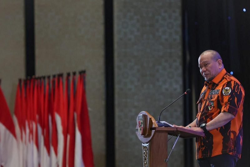 DARI KOTA BANDUNG, LANYALLA AJAK SAPMA PEMUDA PANCASILA REBUT KEMBALI KEDAULATAN RAKYAT