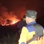 ANGIN SULITKAN PEMADAMAN KEBAKARAN TN GUNUNG CIREMAI