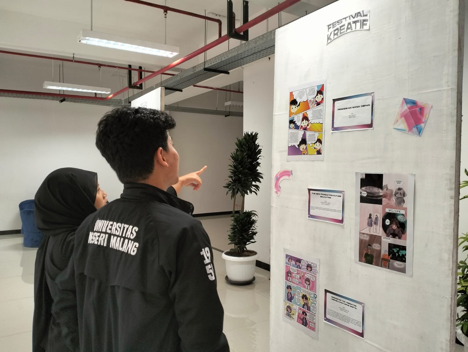 HMD TEKNOLOGI PENDIDIKAN UM GELAR FESTIVAL KREATIF DI GEDUNG MCC