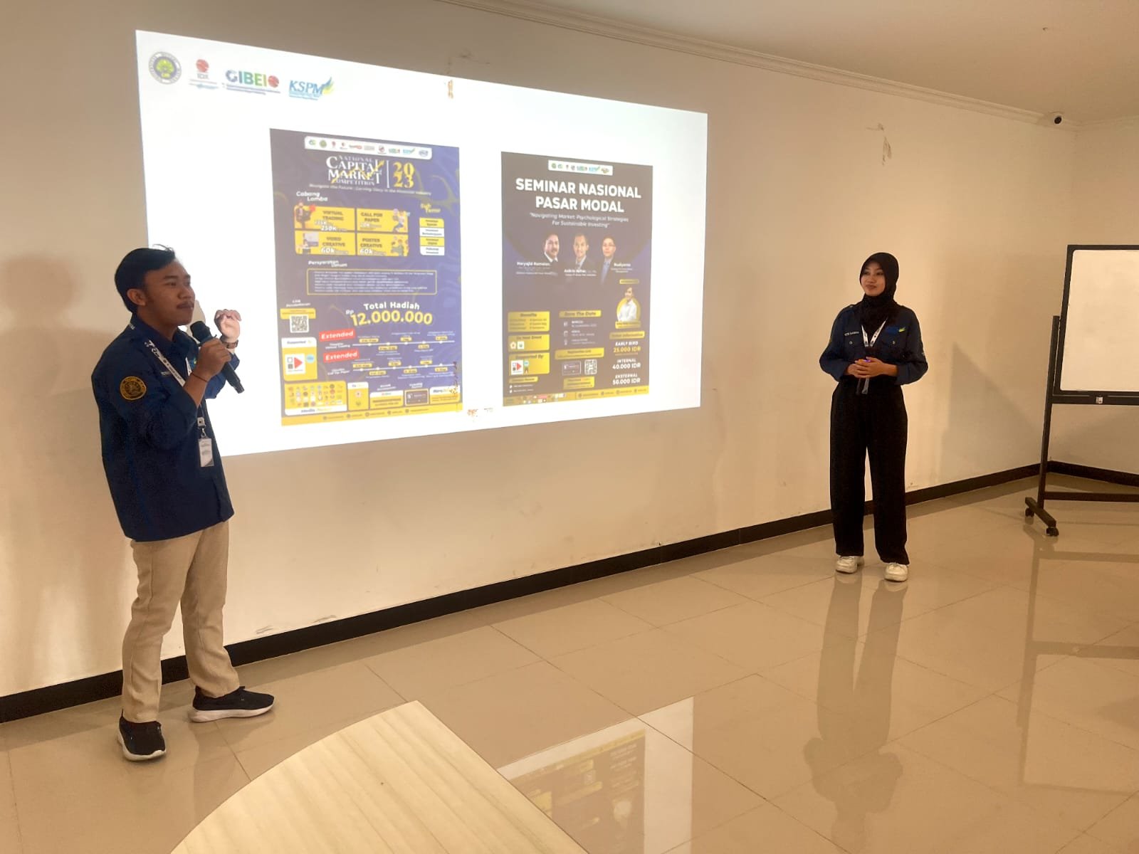 KETUM KSPM FEB UM SAMPAIKAN PENTINGNYA PEMAHAMAN INVESTASI BAGI PARA PEMUDA