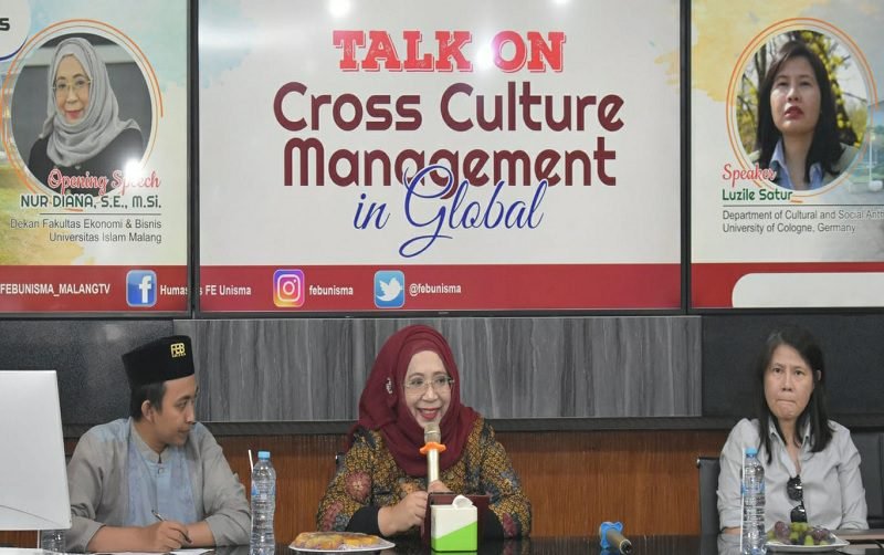 VISITING SCHOLAR ASAL JERMAN UNGKAP GLOBAL CROSS CULTURE MANAGEMENT DI FEB UNISMA