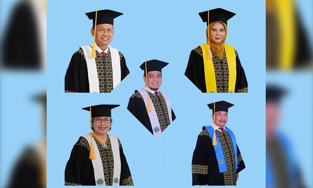 KUKUHKAN 5 GUBES, UNIVERSITAS NEGERI MALANG TAMBAH DERETAN PROFESOR