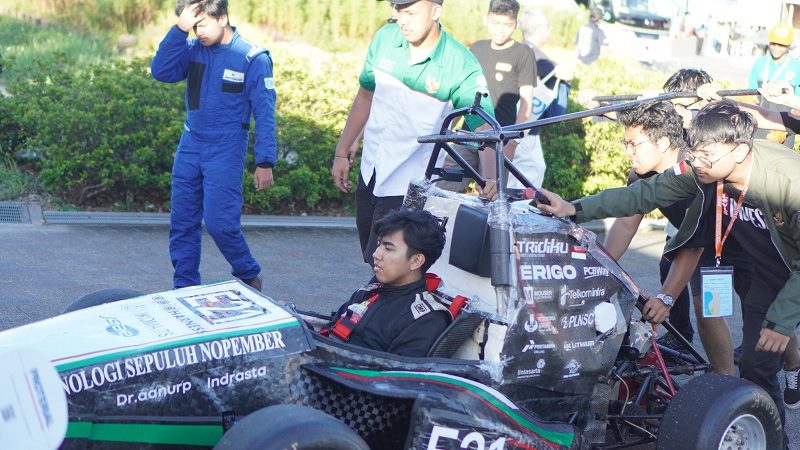 395-Dhaifan Wira Laksono, Driver Tim Anargya ITS ANARGYA ITS SUKSES SABET GELAR JUARA DI FSAE JEPANG 2023