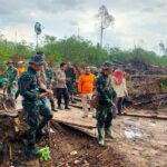 TIM SATGAS KARHUTLA BERHASIL PADAMKAN KEBAKARAN DI TEBO