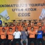 Foto bersama panitia Kejurkot Batu 2023