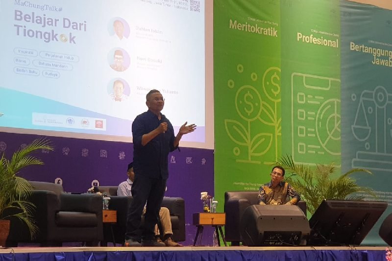 ‘BELAJAR DARI TIONGKOK’, UNIVERSITAS MA CHUNG HADIRKAN DAHLAN ISKAN