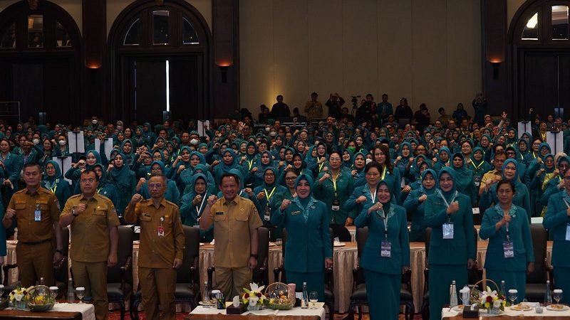 HADIRI RAKORNAS PKK, WIDAYATI SUTIAJI PERKUAT URBAN FARMING DAN PENURUNAN STUNTING