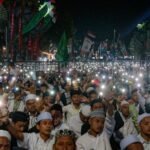 RIBUAN JEMAAH IKUTI BATU DAMAI BERSHOLAWAT 6