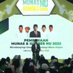 PRESIDEN JOKOWI AJAK NU BERSAMA WUJUDKAN INDONESIA EMAS 2045