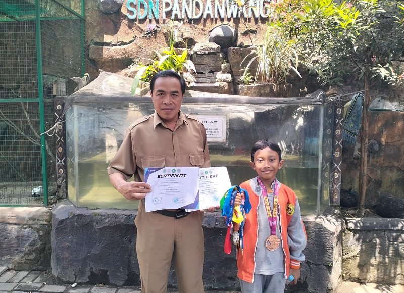 REZA LUTHFI, SISWA SDN PANDANWANGI 3 INI RUTIN RAIH PRESTASI DI KEJUARAAN SEPATU RODA