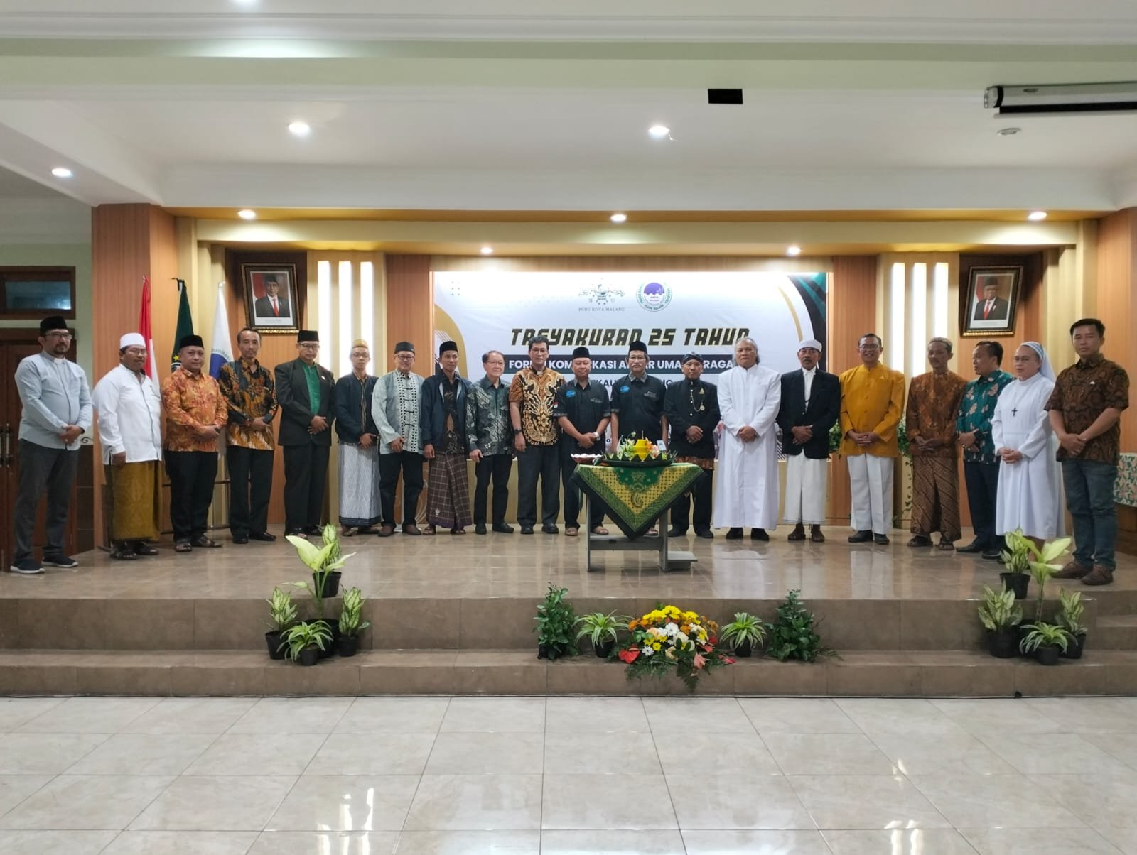 GENAP 25 TAHUN, FKAUB MALANG GELAR TASYAKURAN DI GEDUNG PCNU KOTA MALANG