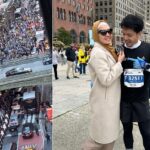 MENGHARUKAN, DIMAS SETO BAGIKAN VIDEO AKSI SOLIDARITAS WARGA NEW YORK UNTUK PALESTINA