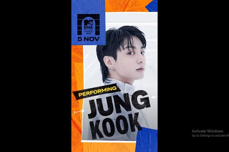JUNGKOOK BTS AKAN TAMPIL DI MTV EUROPE MUSIC AWARDS 2023