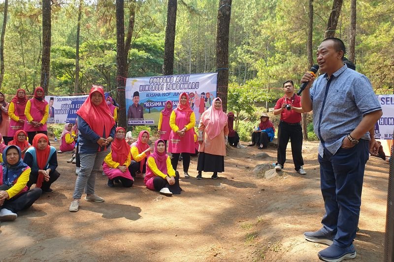 PERHATIAN TERHADAP DUNIA PENDIDIKAN, SAM MUJIONO PERINGATI SUMPAH PEMUDA BERSAMA 125 GURU PAUD