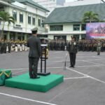 USUNG TEMA TNI PATRIOT NKRI, KOREM 083/BDJ PERINGATI HUT TNI KE-78
