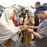 ANTUSIASME EMAK-EMAK KAMPUNG PELANGI PANGKALAN BUN SAMPAIKAN ASPIRASI KEPADA WAPRES