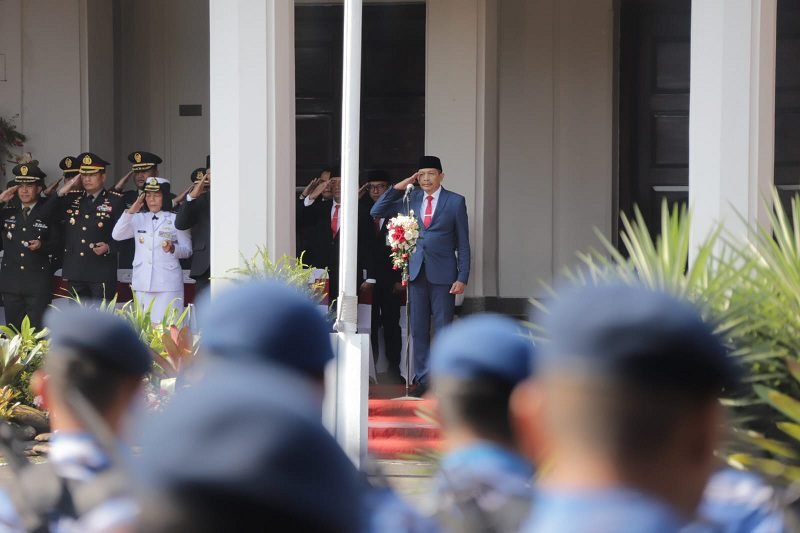 PJ WALI KOTA MALANG PIMPIN PERINGATAN HARI KESAKTIAN PANCASILA