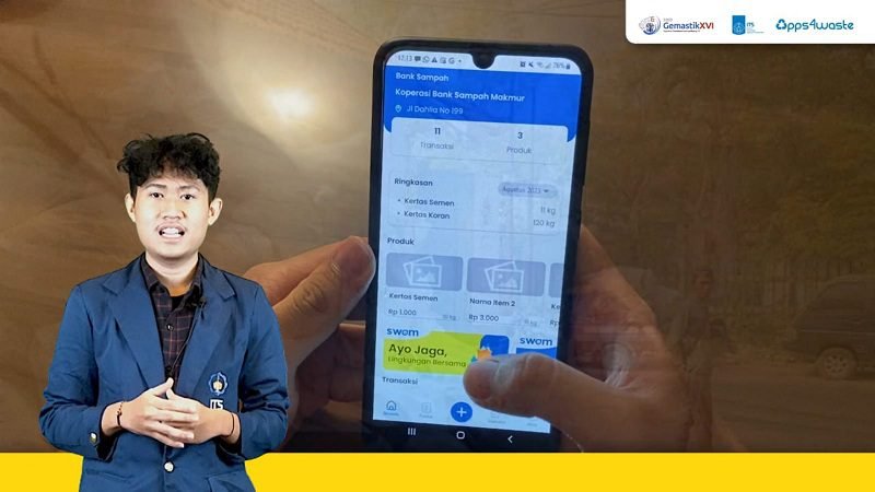 APPS4WASTE, UPAYA ITS DORONG EKONOMI SIRKULAR KOTA SURABAYA