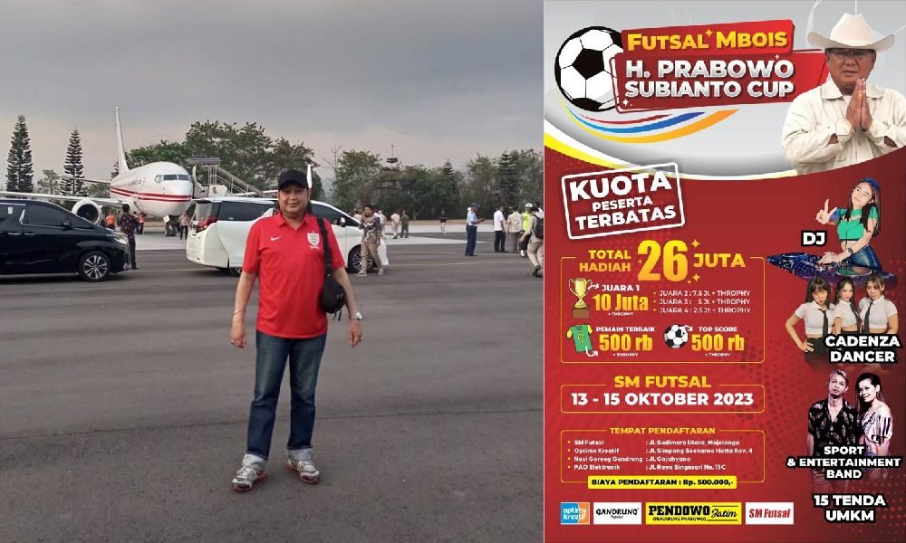 USUNG SPORTAINMENT, FUTSAL PRABOWO CUP BAKAL DIHIBUR DJ DAN DANCER