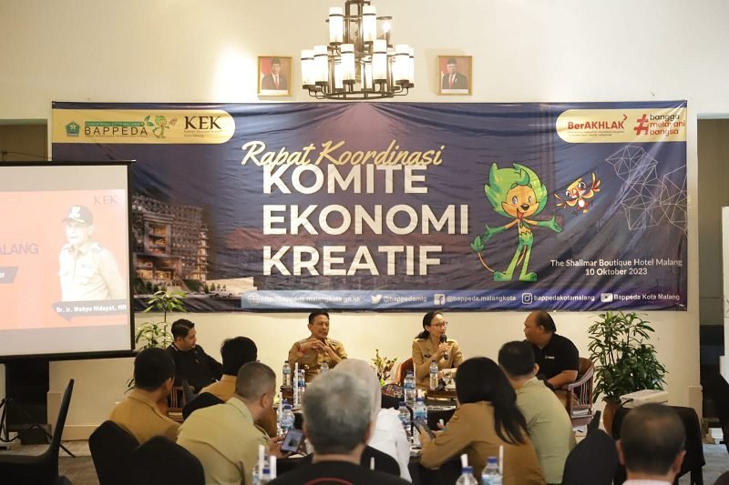 PJ WALI KOTA MALANG APRESIASI PERAN KOMITE EKONOMI KREATIF